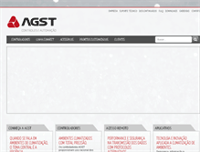 Tablet Screenshot of agst.com.br